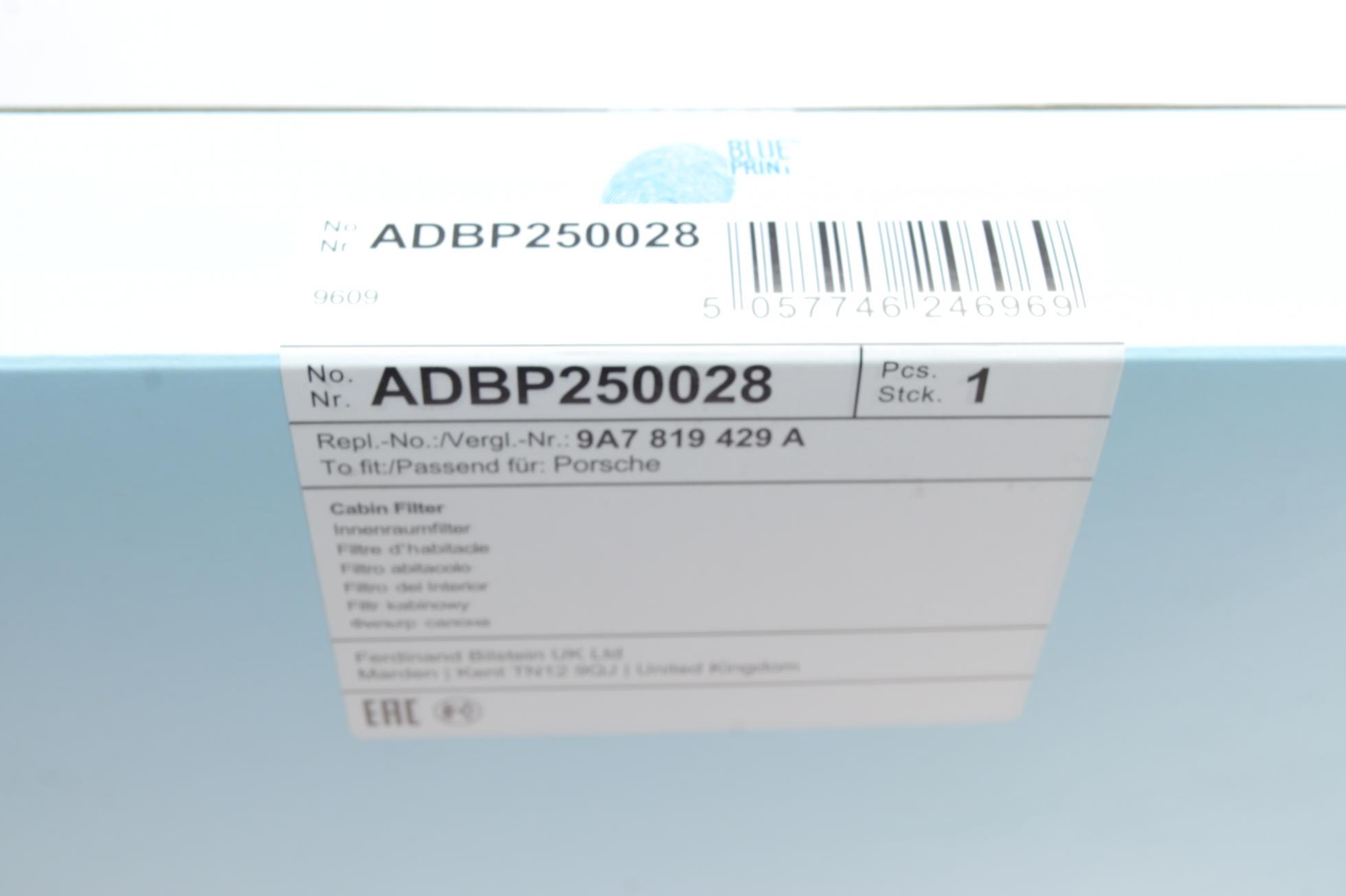 ADBP250028 BLUE PRINT